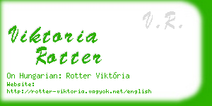 viktoria rotter business card